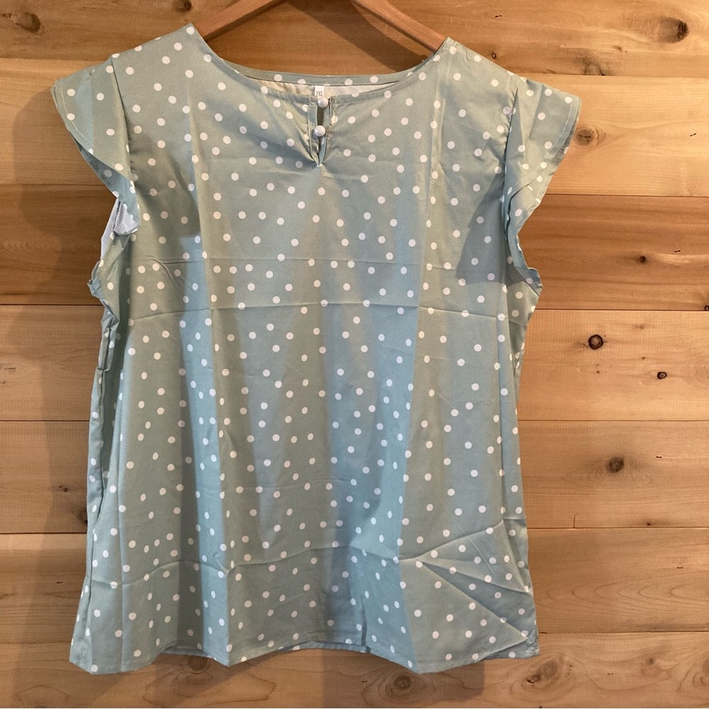 Polka Dot Women's Top